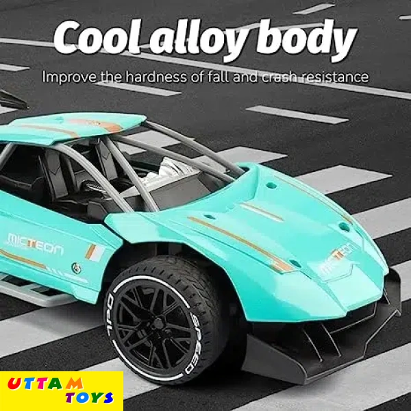 Happy Kids Moka Rapid Drift Racing Cool Alloy Body Strong Motor Power Sports car Radio Remote Control rc car