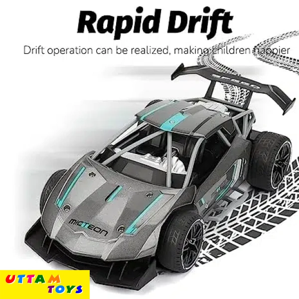 Happy Kids Moka Rapid Drift Racing Cool Alloy Body Strong Motor Power Sports car Radio Remote Control rc car