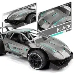 Happy Kids Moka Rapid Drift Racing Cool Alloy Body Strong Motor Power Sports car Radio Remote Control rc car