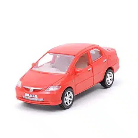 Speed Age Plastic Honda City Pull Back Car - Red