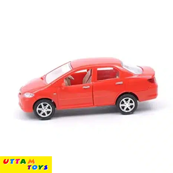 Speed Age Plastic Honda City Pull Back Car - Red