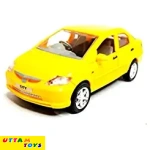 Honda City Toy Car - Yellow