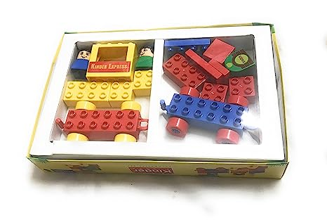 Kinder blocks train set on sale