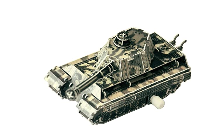 Simba Inoq 3D Moving Set King Tiger Tank, Silver