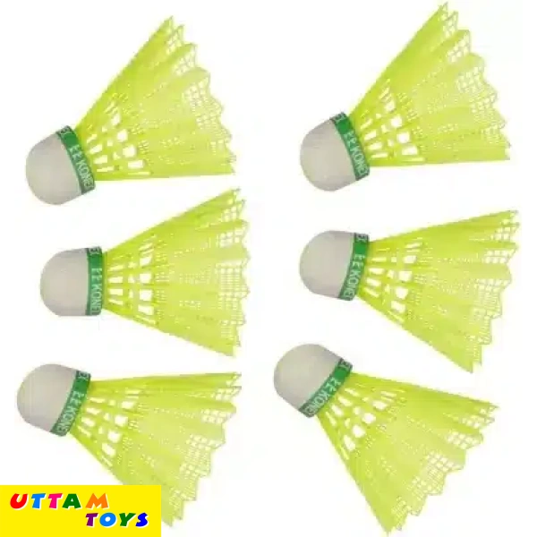 Konex Power Cls-307 Nylon Badminton Shuttlecock (6 PC)