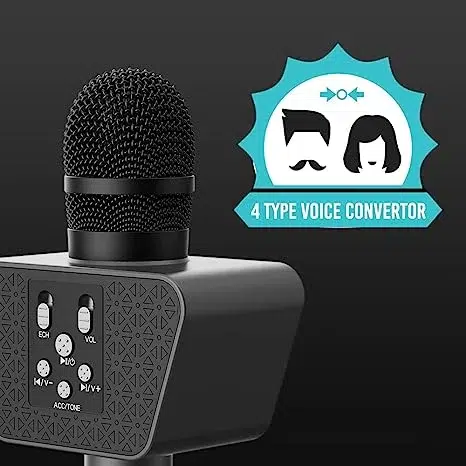Wireless Karaoke Microphone Wireless with Bluetooth Speaker