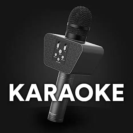 Bluetooth Karaoke Microphone,Multi-Function Handheld Wireless