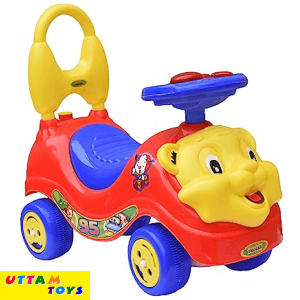 Playtool Lion Rider with Music for Baby & Backrest