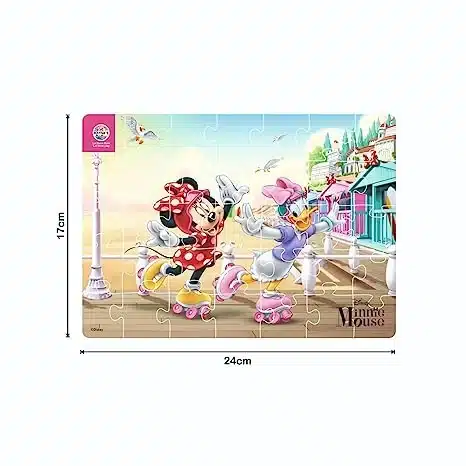 Ratna's 4 in 1 Disney Minnie Mouse Jigsaw Puzzle