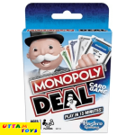 Hasbro Gaming Monopoly Deal Card Game for Families and Kids Ages 8 and Up (Multicolor)