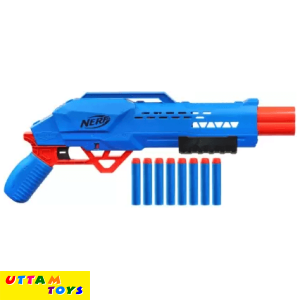 Nerf Alpha Strike Big Cat DB-2 Blaster, Fires 2 Darts in a Row, Incl. 8 Darts, for 8+ Guns & Darts