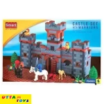 Peacock Castle Warriors Set- Building Blocks game