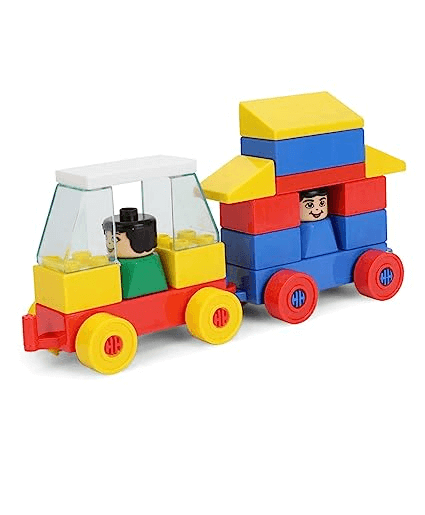 Peacock Kinder Blocks Car Set