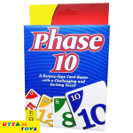 Craveon Phase 10 Card Game A Rummy type Playing card Party & Family Card Games (Multicolor)