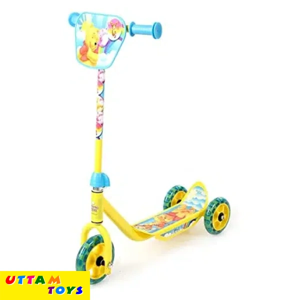 Scouty Poooh Winnir 3 Wheeler Scooter - Yellow