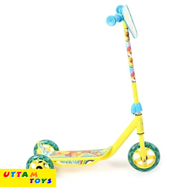 Scouty Poooh Winnir 3 Wheeler Scooter - Yellow