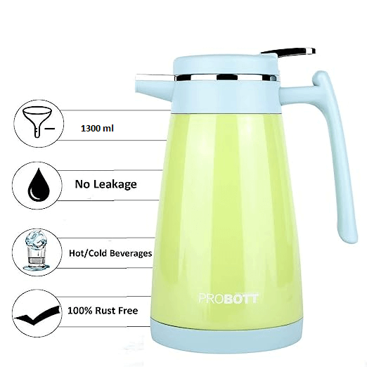 Probott Thermosteel Mocha Tea Coffee Pot 1300 ml