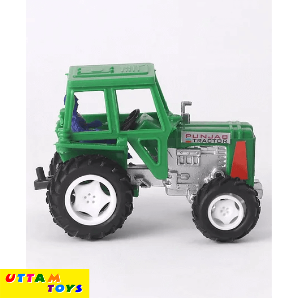 Speedage Punjab Tractor Pull Back Toy - Green