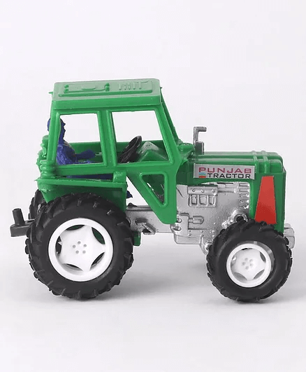 Speedage Punjab Tractor Pull Back Toy - Green