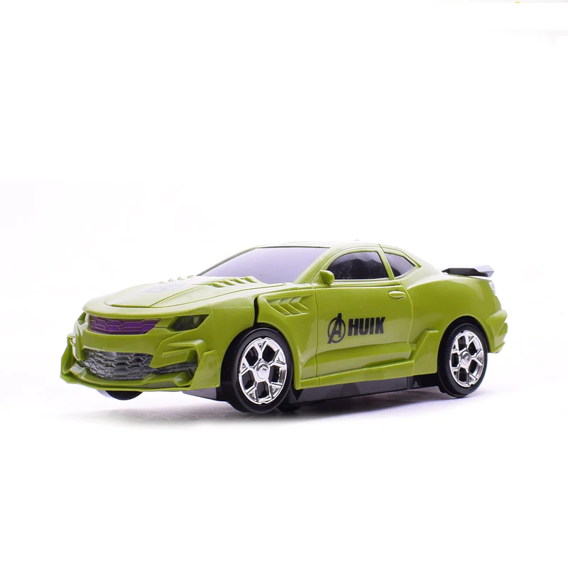 Avengers Hulk Transformer Robot Car For Kids - Green