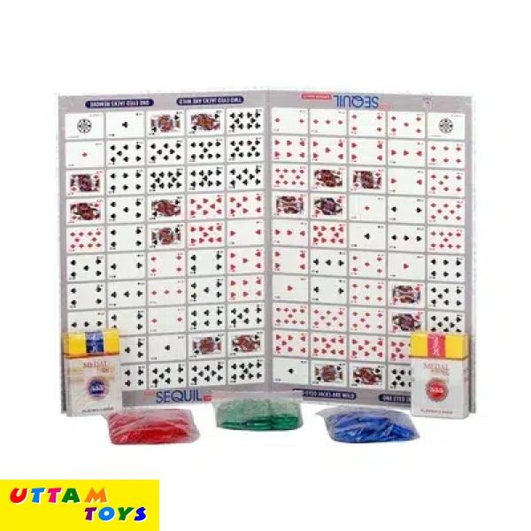 Ratna's Sequil Game an Exciting Game of Logic & Strategy