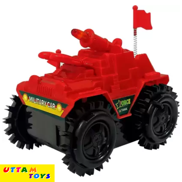 Sirius Toys Super Power Tumbling Tank -Red