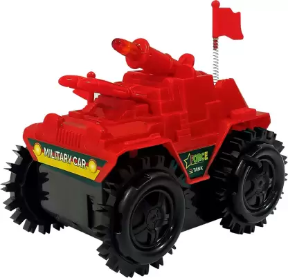 Sirius Toys Super Power Tumbling Tank -Red