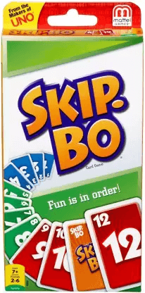 mattel Games Skip Bo Card Game (Multicolor)