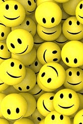 Smiley Face Squeeze Ball Yellow Ball Stress Reliver Ball - 12 Pcs