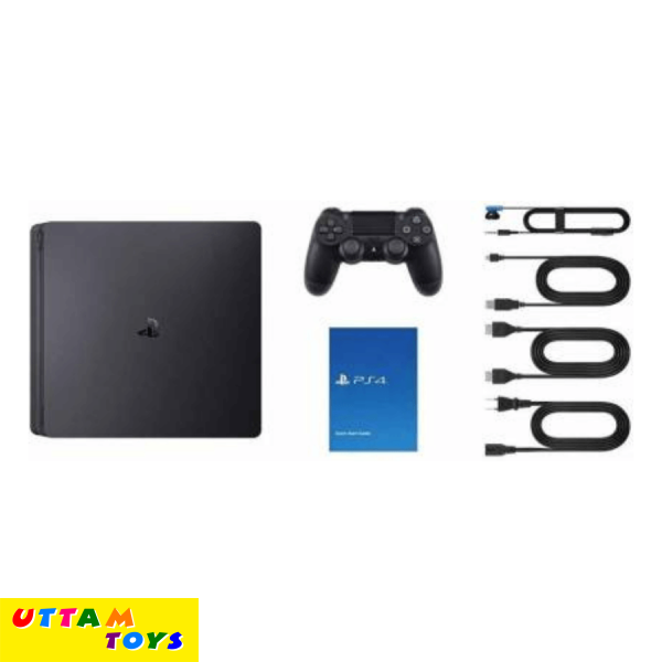 Sony PS4 PlayStation 4 1TB Slim Bundle With (Ratchet Clank, GT Sports & Horizon)