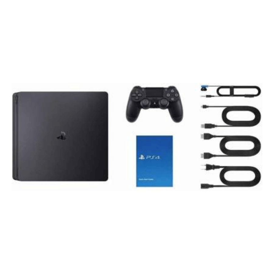 Sony PS4 PlayStation 4 1TB Slim Bundle With (Ratchet Clank, GT Sports & Horizon)