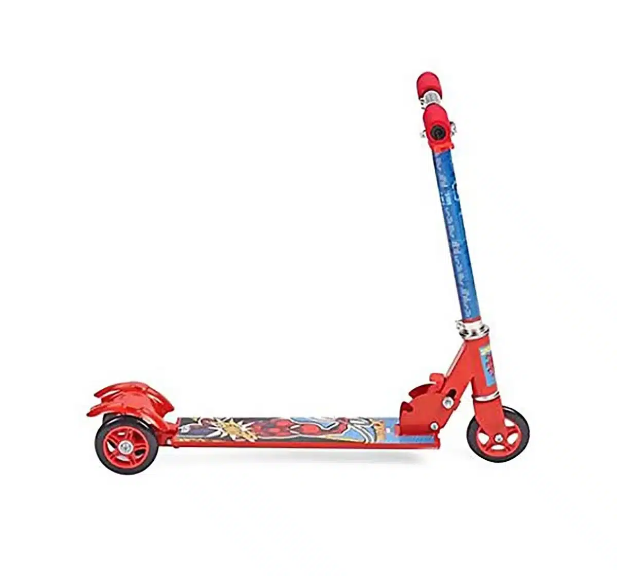 Marvel Spiderman 3 Wheel Scooter- Red