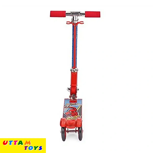 Marvel Spiderman 3 Wheel Scooter- Red