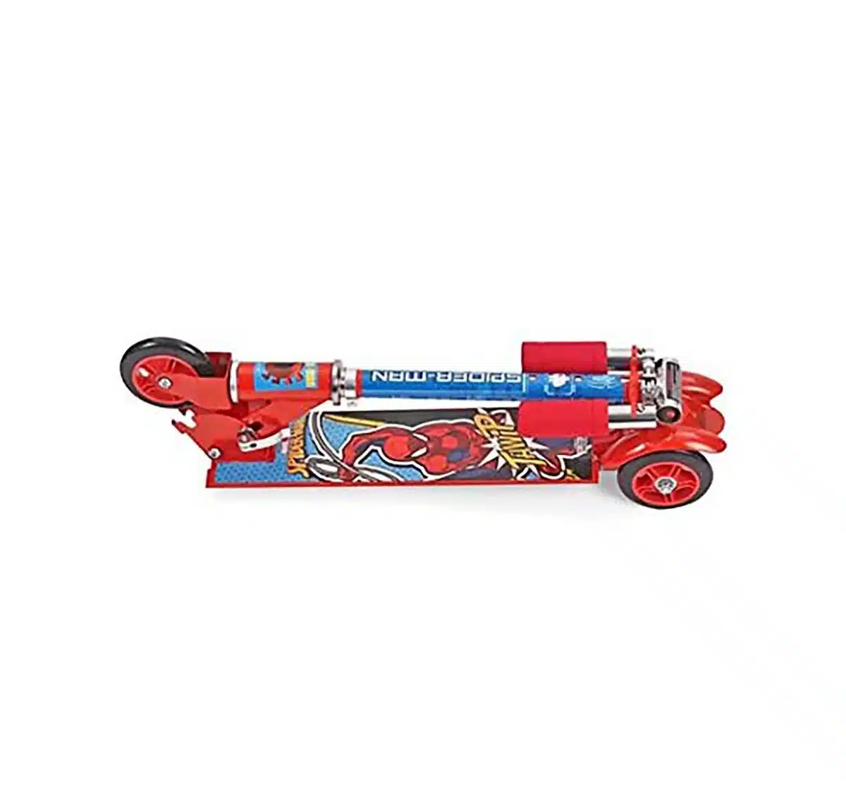 Marvel Spiderman 3 Wheel Scooter- Red