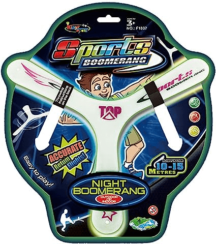 King Sport Sports Boomerang Glowing In Dark Y- Shaped Returning Boomerang Toy