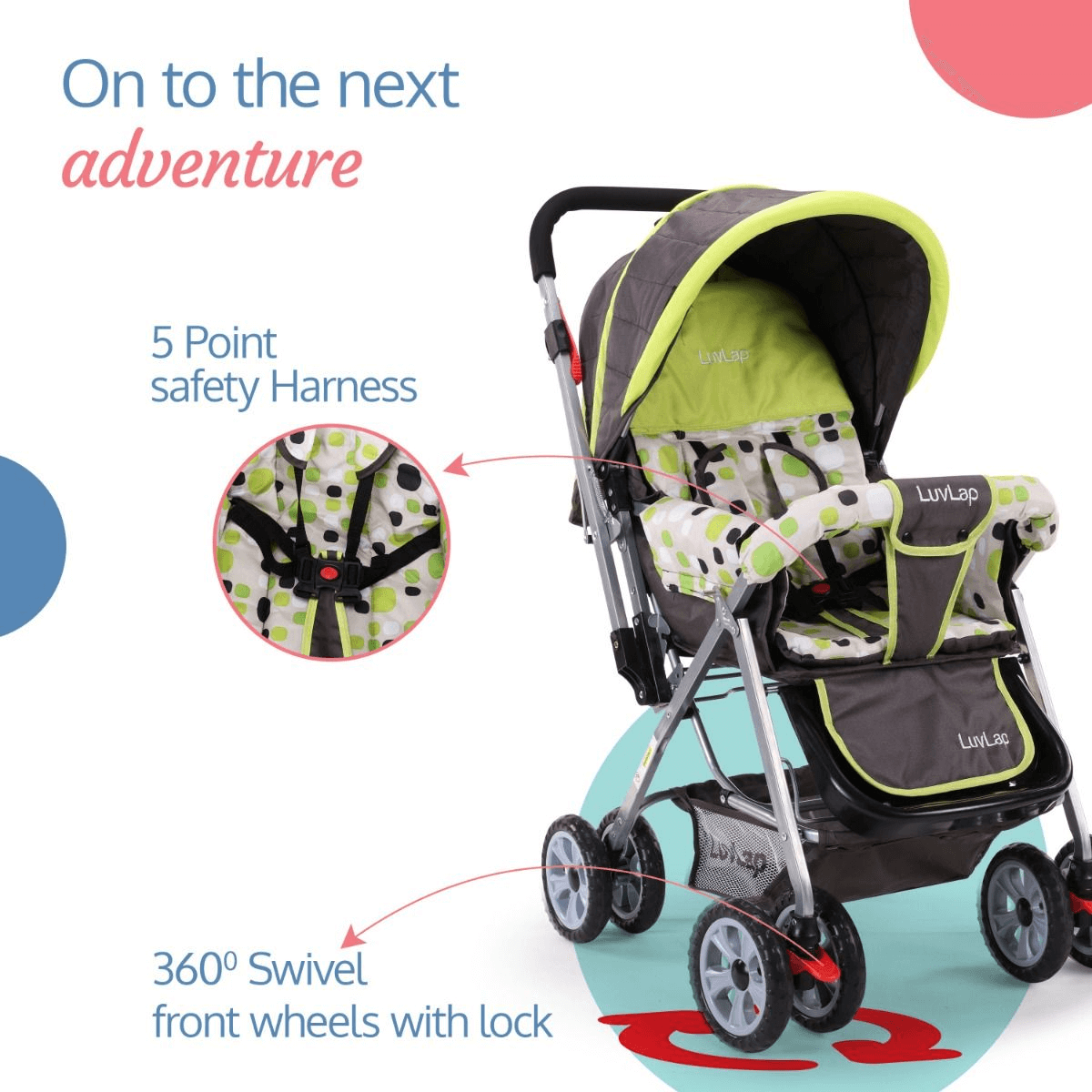 Luvlap 2024 sunshine stroller