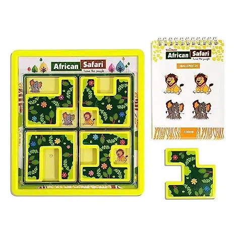 Toymate Smart Fun Activity Games Toys Brain IQ Development Puzzles (African Safari)