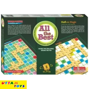 Toymate All The Best - Math a Magic and WordPower Educational Board Games Board Game