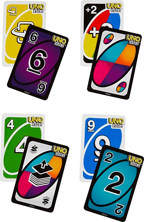 Mattel Games Uno Flip Side Card Game - Multi color