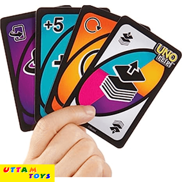 Mattel Games Uno Flip Side Card Game - Multi color