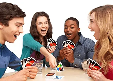 Buy Mattel Uno Playing Card Game for 7 Yrs and Above for Adult,set of 112  cards Online at Low Prices in India 