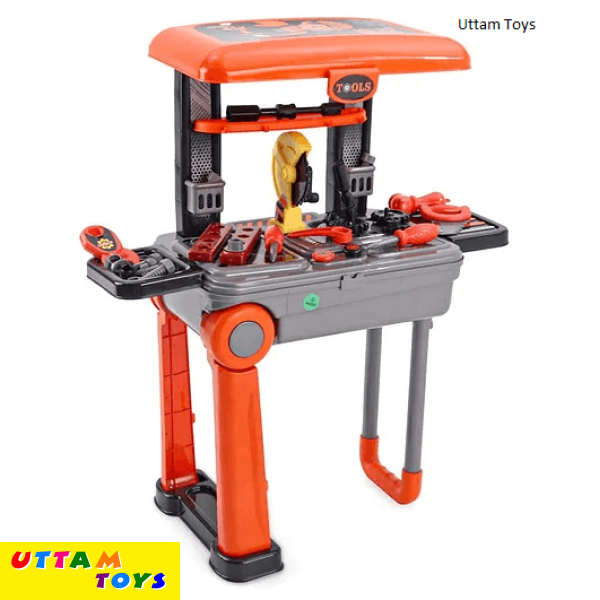 Urban Tots Tools Trolley Set Multicolor- 40 Pieces