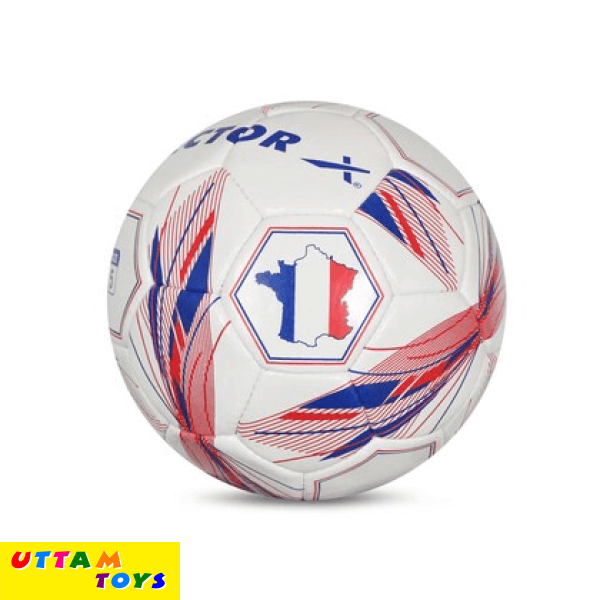 Vector X France PVC Hand Stitched Football (Size-5)