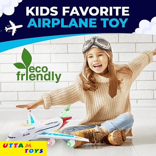 Uttam Toys Air Bus Airplane Toys for Kids