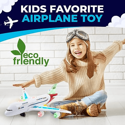 Uttam Toys Air Bus Airplane Toys for Kids