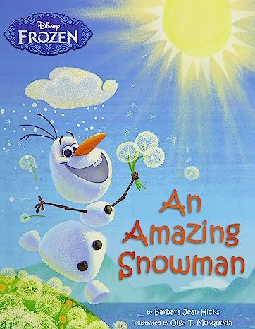 Uttam Toys Disney Frozen an Amazing Snowman Book