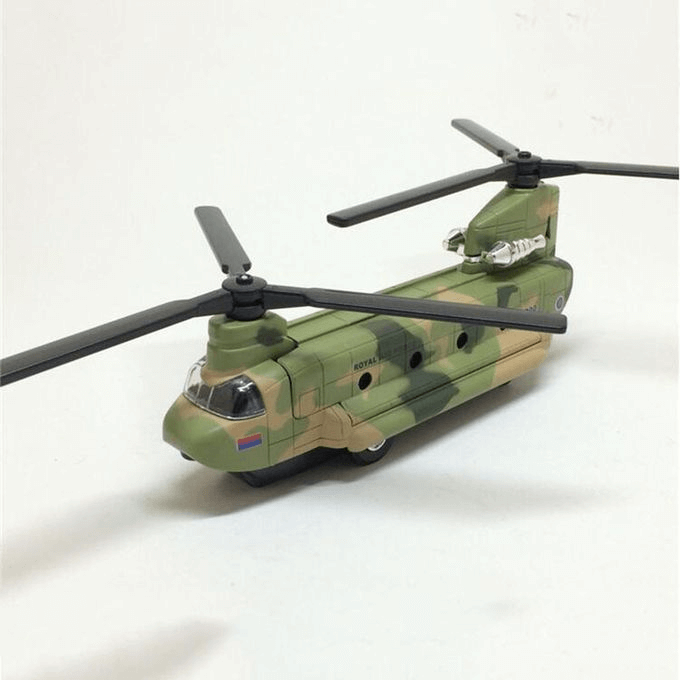 Uttam Toys 14CM Chinook US Rescue Transport Aircraft Helicopter