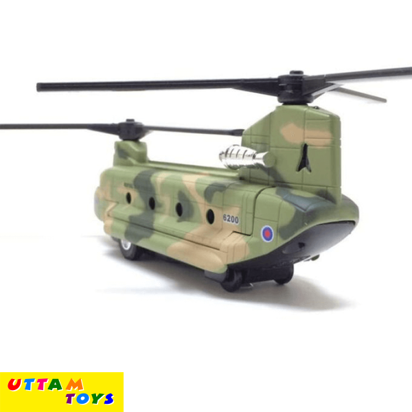 Uttam Toys 14CM Chinook US Rescue Transport Aircraft Helicopter