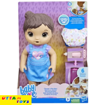 Hasbro Baby Alive Change and Play Baby Doll, Drinks and Wets, Reusable Cloth Diaper for Kids (Multicolor)