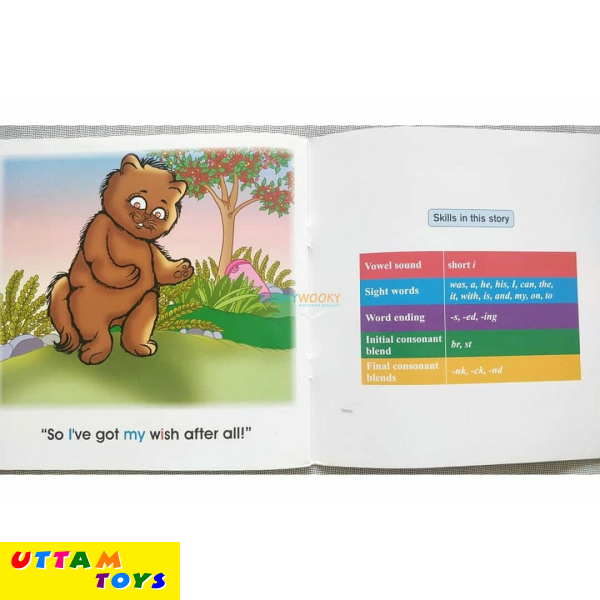 Uttam Toys Story Time Library Phonics Bill And The Figs